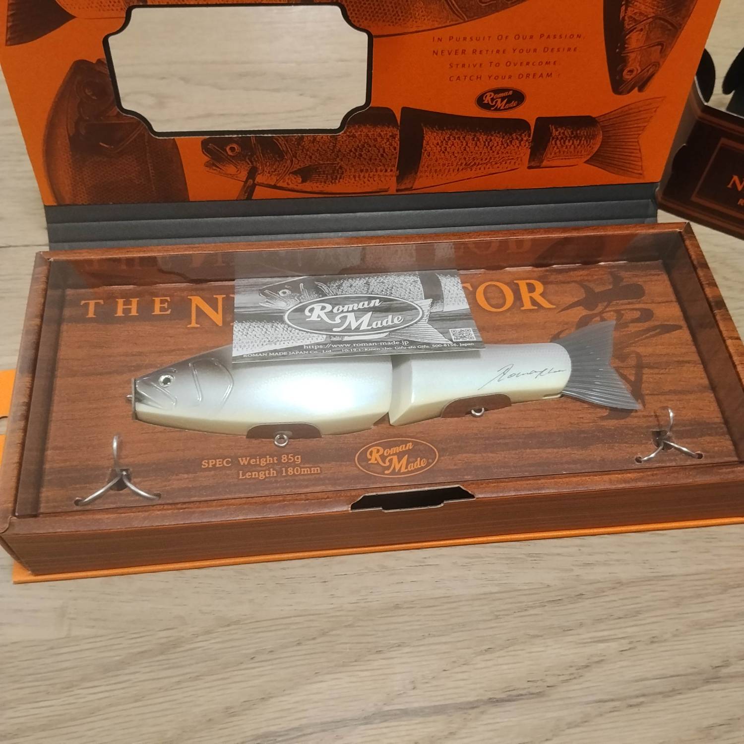 NEGOTIATOR WHITE SNAKE - Floating 180mm 85gr